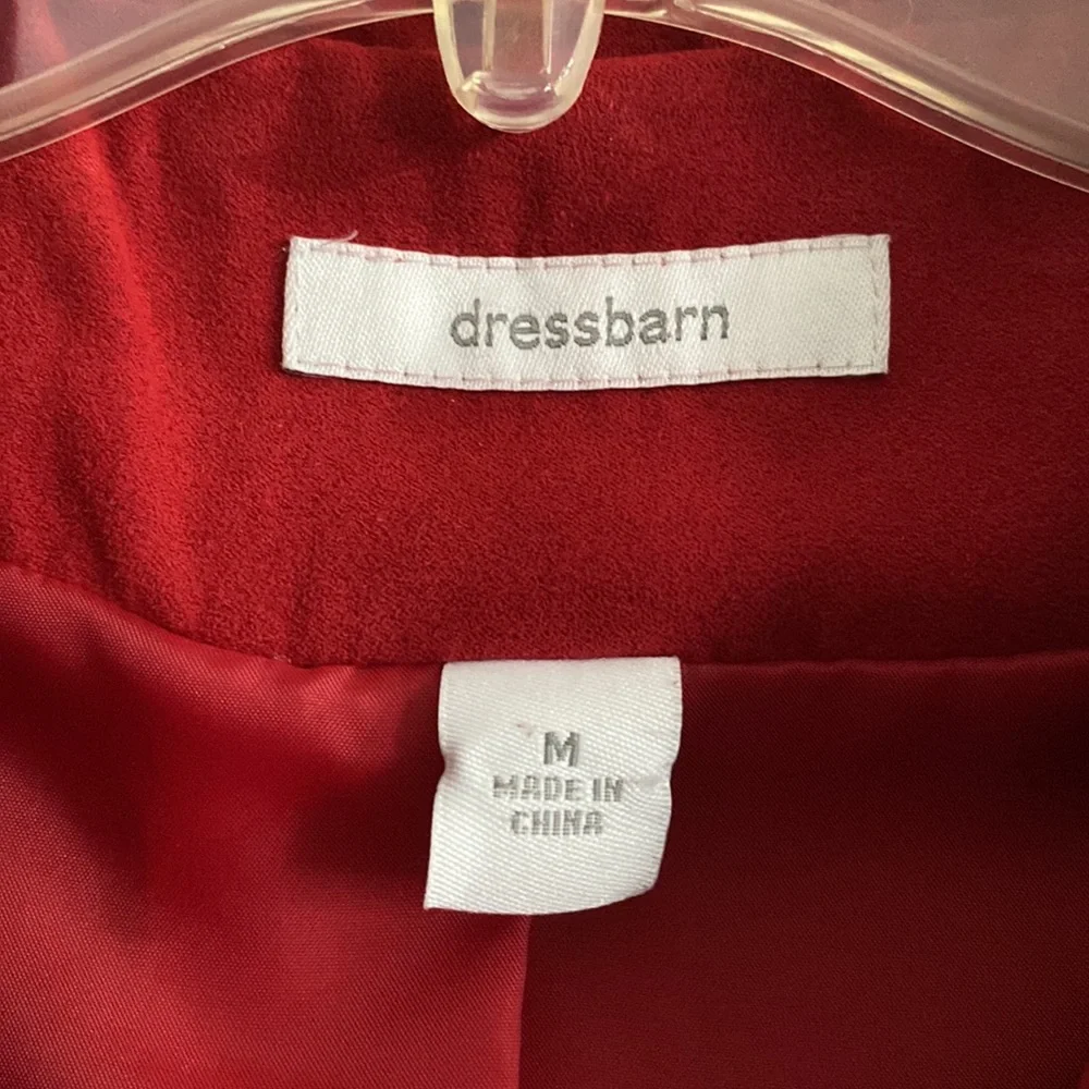 Red Dress barn jacket - Picture 3 of 5